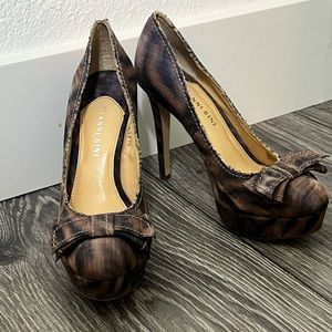 Gianni Bini heels size 7 leopard never worn